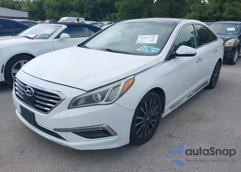 2015 Hyundai Sonata Limited from USA, damaged, VIN 5NPE34AF7FH077287
